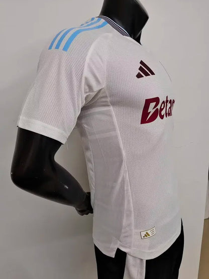 2024-25 Aston Villa Away Player Version Soccer Jersey