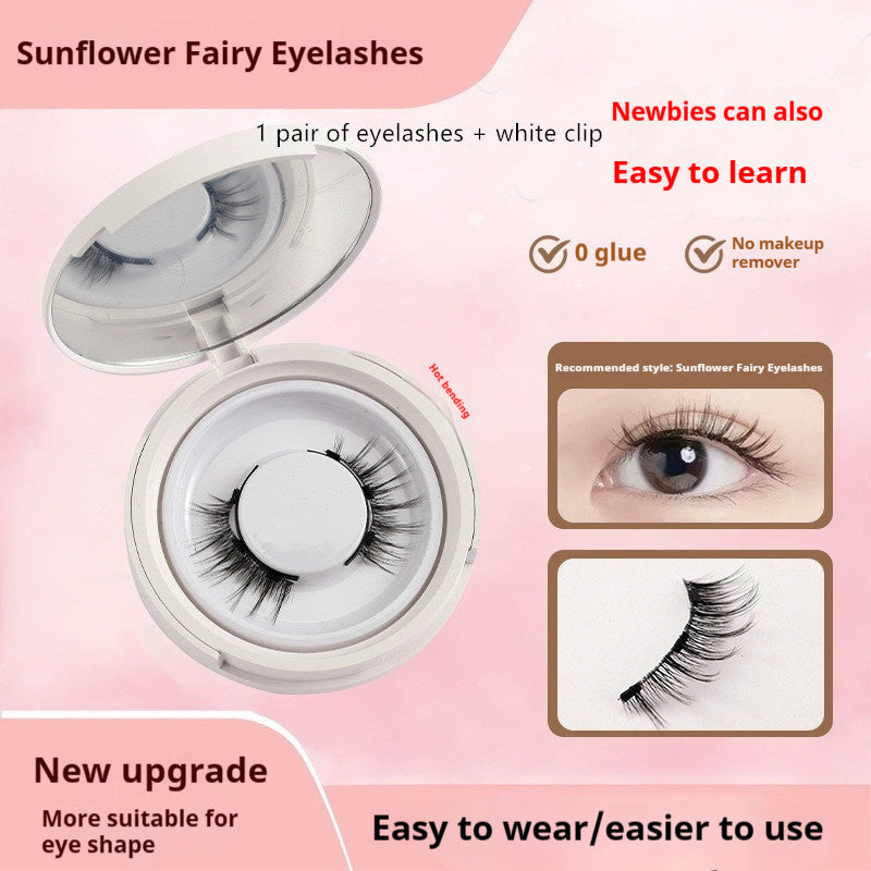 Magnetic Attraction False Eyelashes with Magnetic Clip for a Natural Look