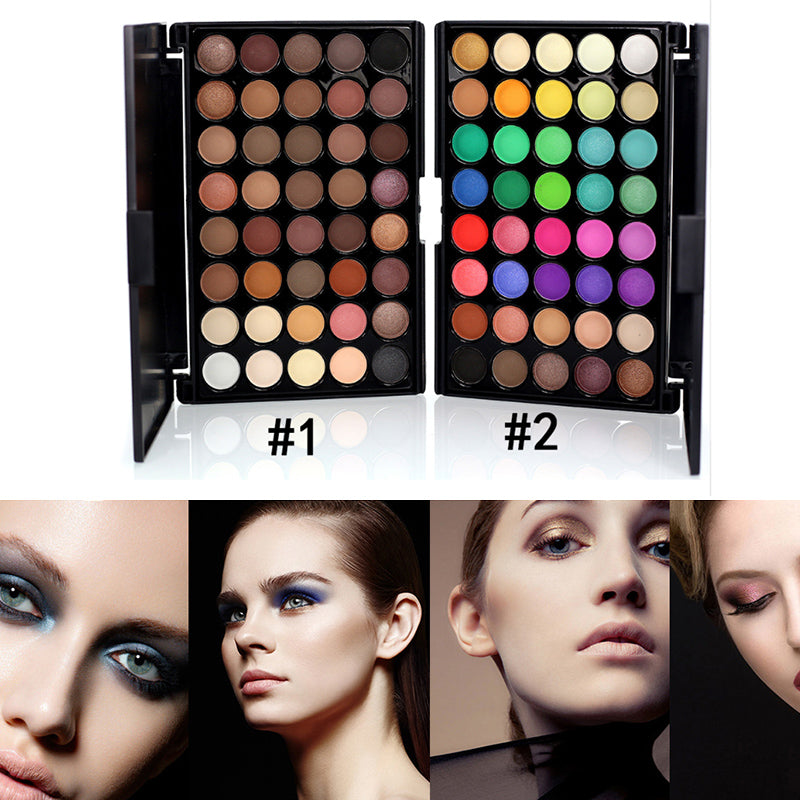 Eyeshadow Palette Bright Color, Strong Adhesion