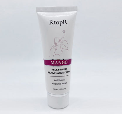 RtopR Mango Neck Firming Cream, Fine Line Eraser, Wrinkle Remover and Revitalizing Cream 40g