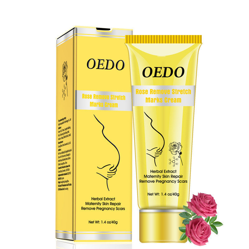 OEDO Smooth and Youthful Skin Anti-Wrinkle Cream for Stretch Marks, Rosacea, and Wrinkles - Oedo Rose Rem Stretch Mark Cream