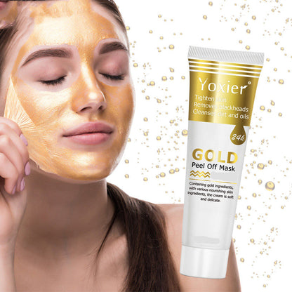 YOXIER Collagen 24K Gold Facial Mask Moisturizing, Blackhead and Acne Remover, Anti-Oxidation, Anti-Aging Skin Care Mask