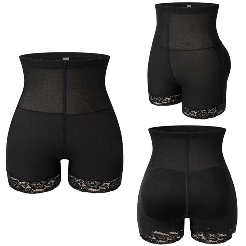 High-Waisted, Lace, Butt-Lifting Body Shaper