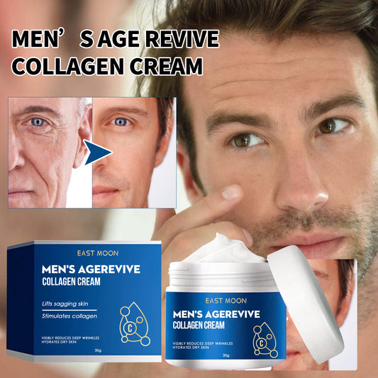 EAST MOON Men's Collagen Anti-Wrinkle Eye Lifting Cream