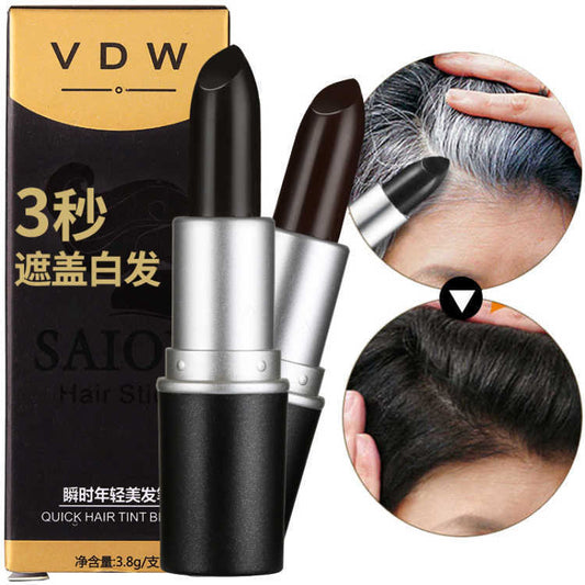 Tinte para cabello en barra a base de hierbas puras VDW: tinte y acondicionador desechable para cabello