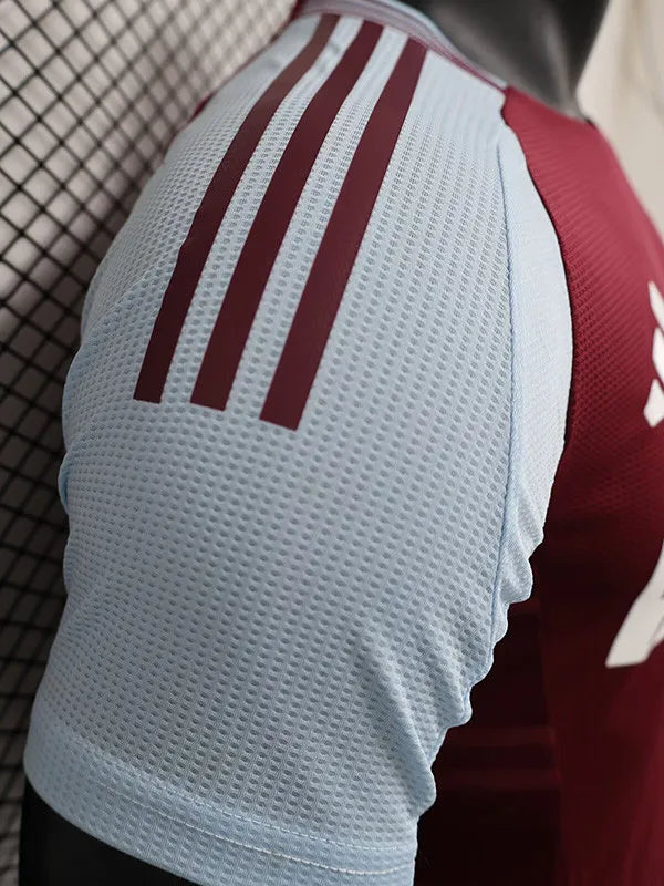 2024-25 Aston Villa Home Player Version Soccer Jersey