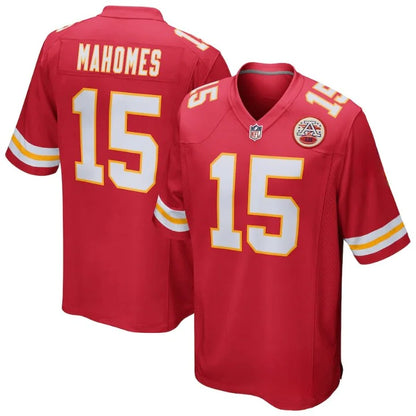 Camiseta roja de Patrick Mahomes de los Kansas City Chiefs para hombre