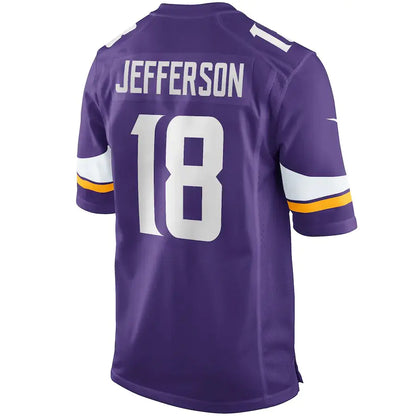 Men’s NFL Jersey Violet Color