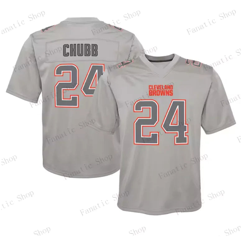 Cleveland Browns Chubb #24 NFL Jersey - Kids and Adults Jerseys