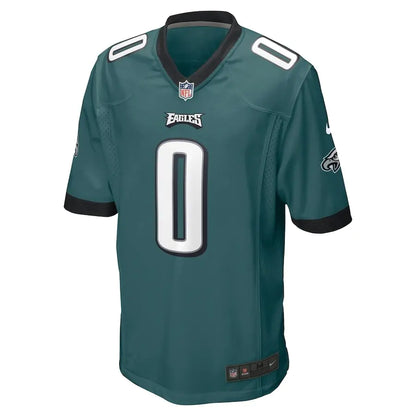 Camiseta verde medianoche de D'Andre Swift de los Philadelphia Eagles para hombre