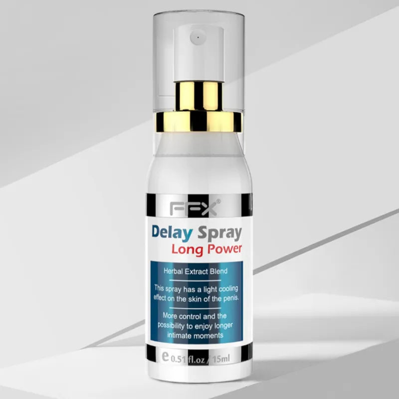 FFX Delay Spray for Men - Long-Lasting, Non-Numbing, External Spray - Buy 3, Pay for 2