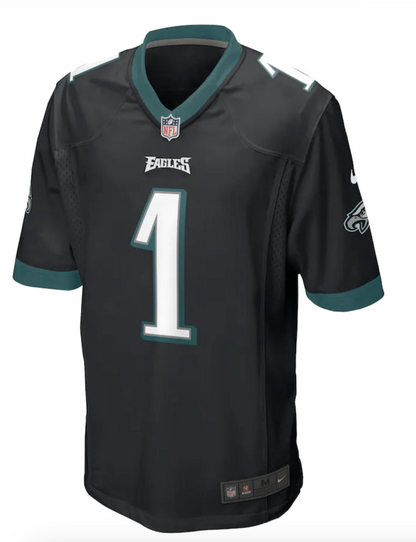 Men’s Philadelphia Eagles Jalen Hurts Black Jersey