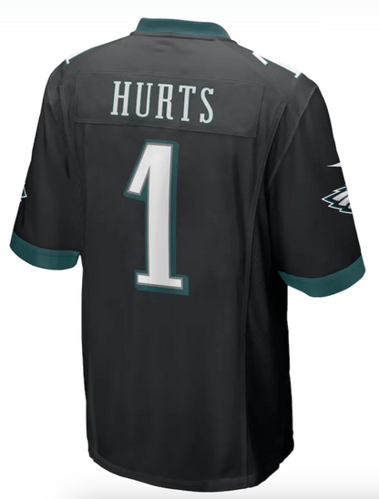 Men’s Philadelphia Eagles Jalen Hurts Black Jersey