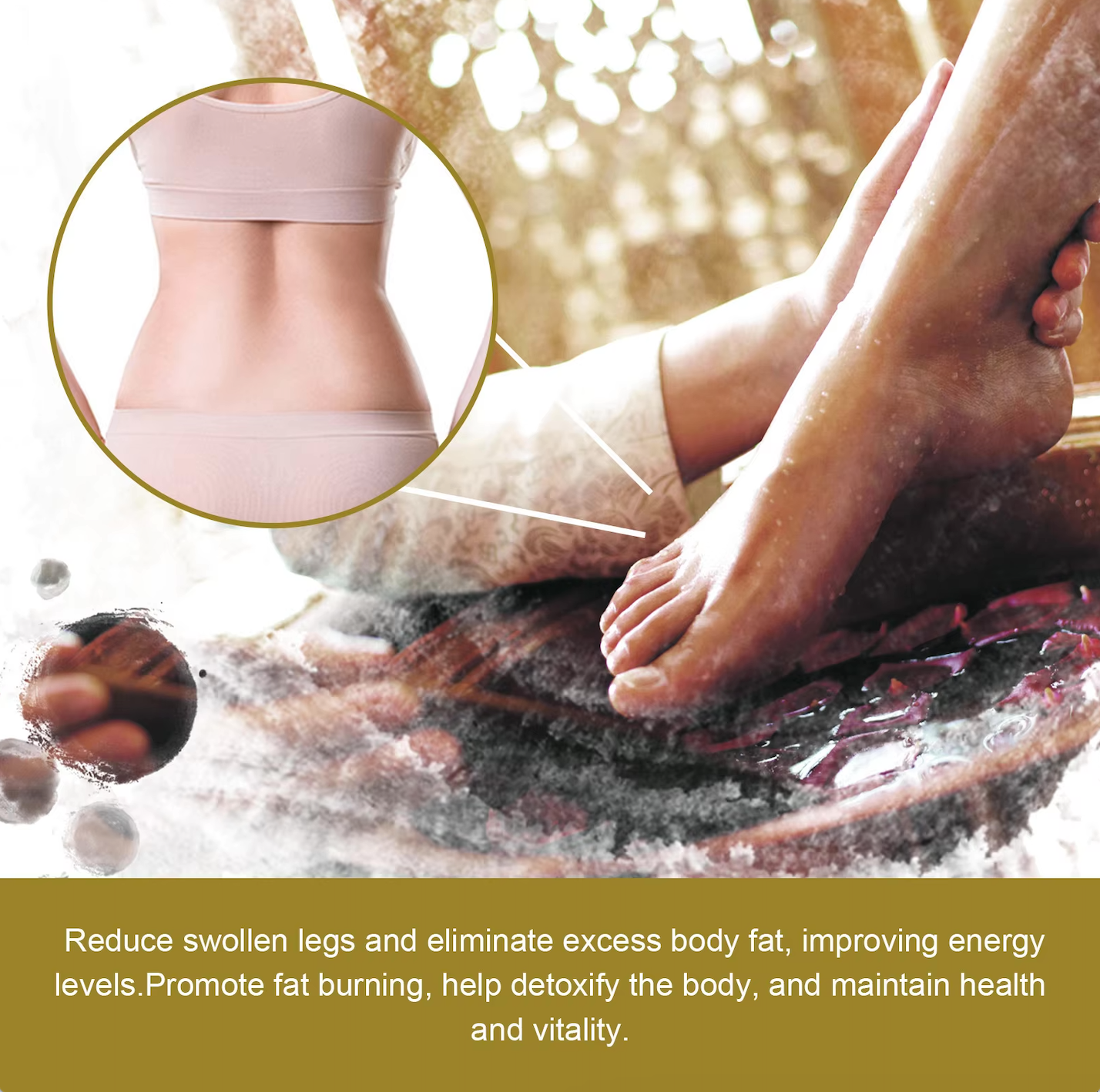 SOUTH MOON Lymphatic Detox, Fat Burner, Slimming, Insomnia Relief, Leg Swelling and Varicose Veins Treatment Gel