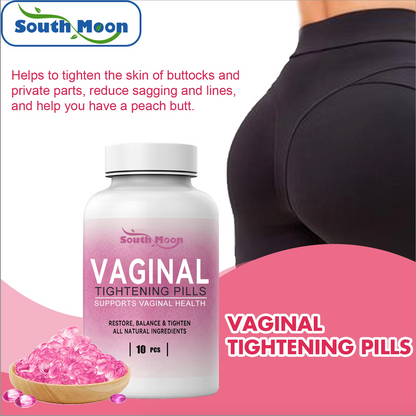 SOUTH MOON Hip Lifting Capsule - Firming, Anti-Sagging for Uneven Hips, Butt Enhancer, Volumizing, Fat Reducing, Sexy Hip Shaping Capsule