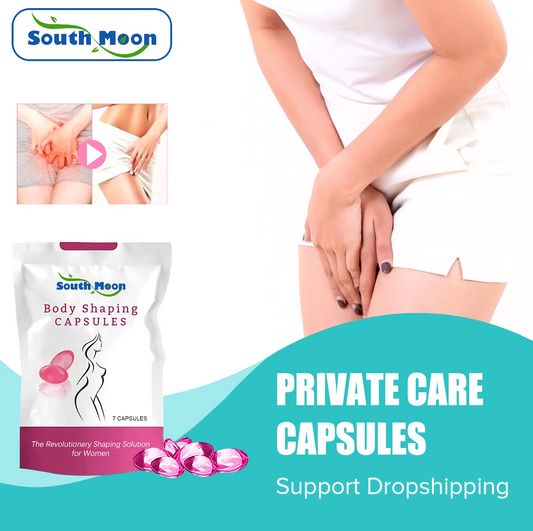 SOUTH MOON Vaginal Tightening Capsule – Firming, Itch Relief for Intimate Area, Infection Prevention, Deodorizing Soothing, Vaginitis Women's Hygiene and Care