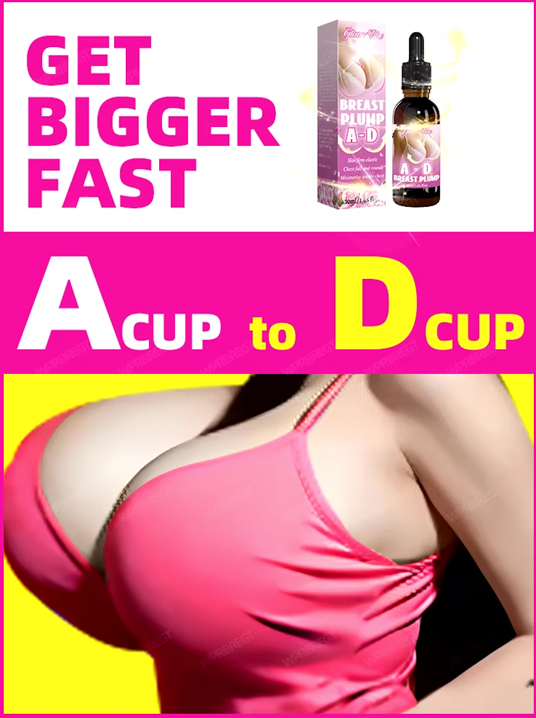 GLAM VIBE Breast Enlargement, Enhanced Breast Elasticity, Perfect Shaping, and Fast Absorption