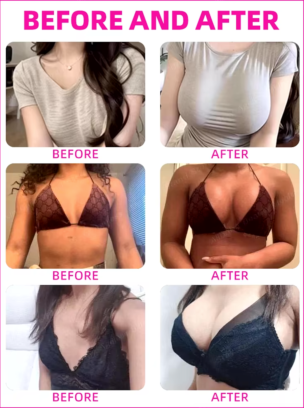 GLAM VIBE Breast Enlargement, Enhanced Breast Elasticity, Perfect Shaping, and Fast Absorption