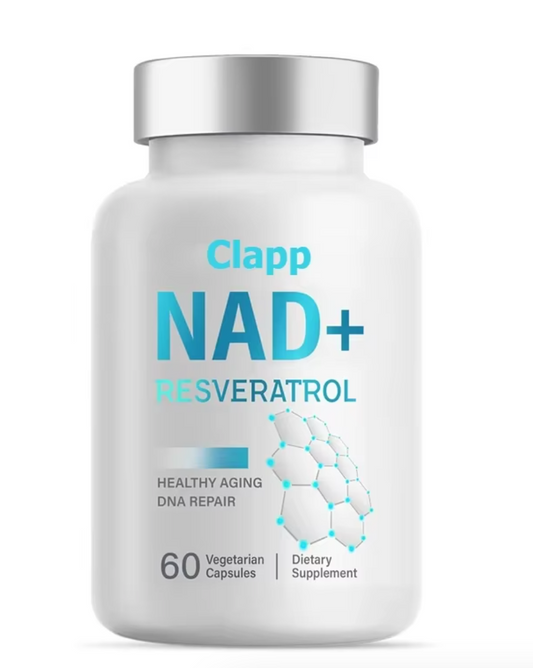 NAD+ Supplement - Healthy Aging, Youthful Appearance, Cellular Energy Booster, Maximum Absorption, 1000mg 60 Capsules