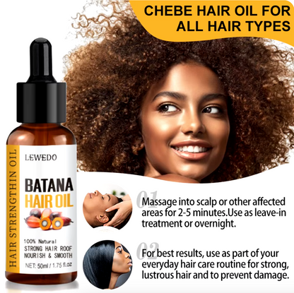 African Hair Growth Products - 100% Pure Batana Hair Growth Oil for Hair Loss Prevention, Strengthens and Extends Black Hair, Prevents Breakage - Oil, Spray, Hair Conditioner