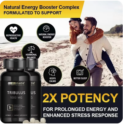 HABUMAMA Top-Performing Energy Supplements with Tribulus Terrestris - Boosts Energy, Increases Sexual Desire and Performance