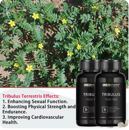 HABUMAMA Top-Performing Energy Supplements with Tribulus Terrestris - Boosts Energy, Increases Sexual Desire and Performance