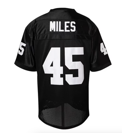 PERMIAN Football Jersey MILES #45 American Rugby - Breathable and Quick-Drying Stitched Quality Fabric