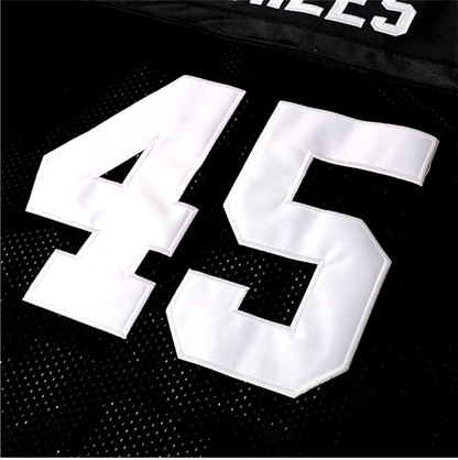 PERMIAN Football Jersey MILES #45 American Rugby - Breathable and Quick-Drying Stitched Quality Fabric