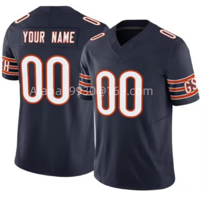 NFL Chicago Bears Custom and Williams Jerseys - Men, Women, Youth Quality Fabric Jersey