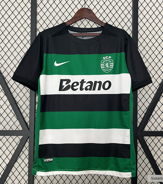 2024-25 Sporting Lisbon Home Soccer Jersey