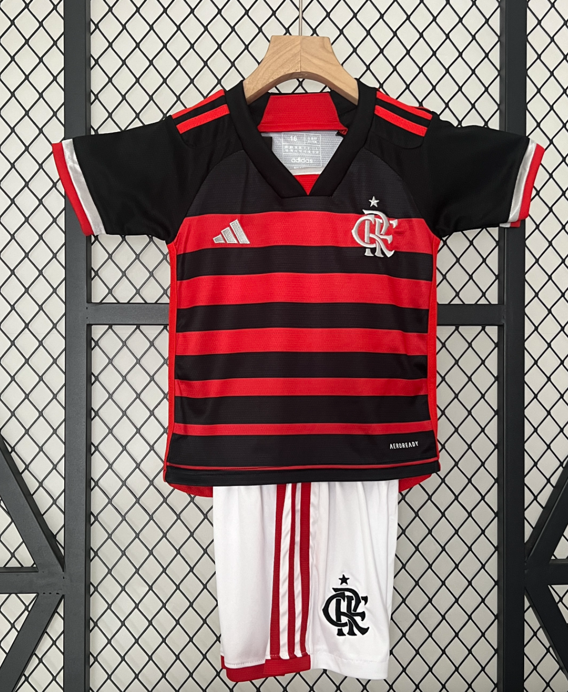 2024-25 Flamengo Home Kids Soccer Jersey