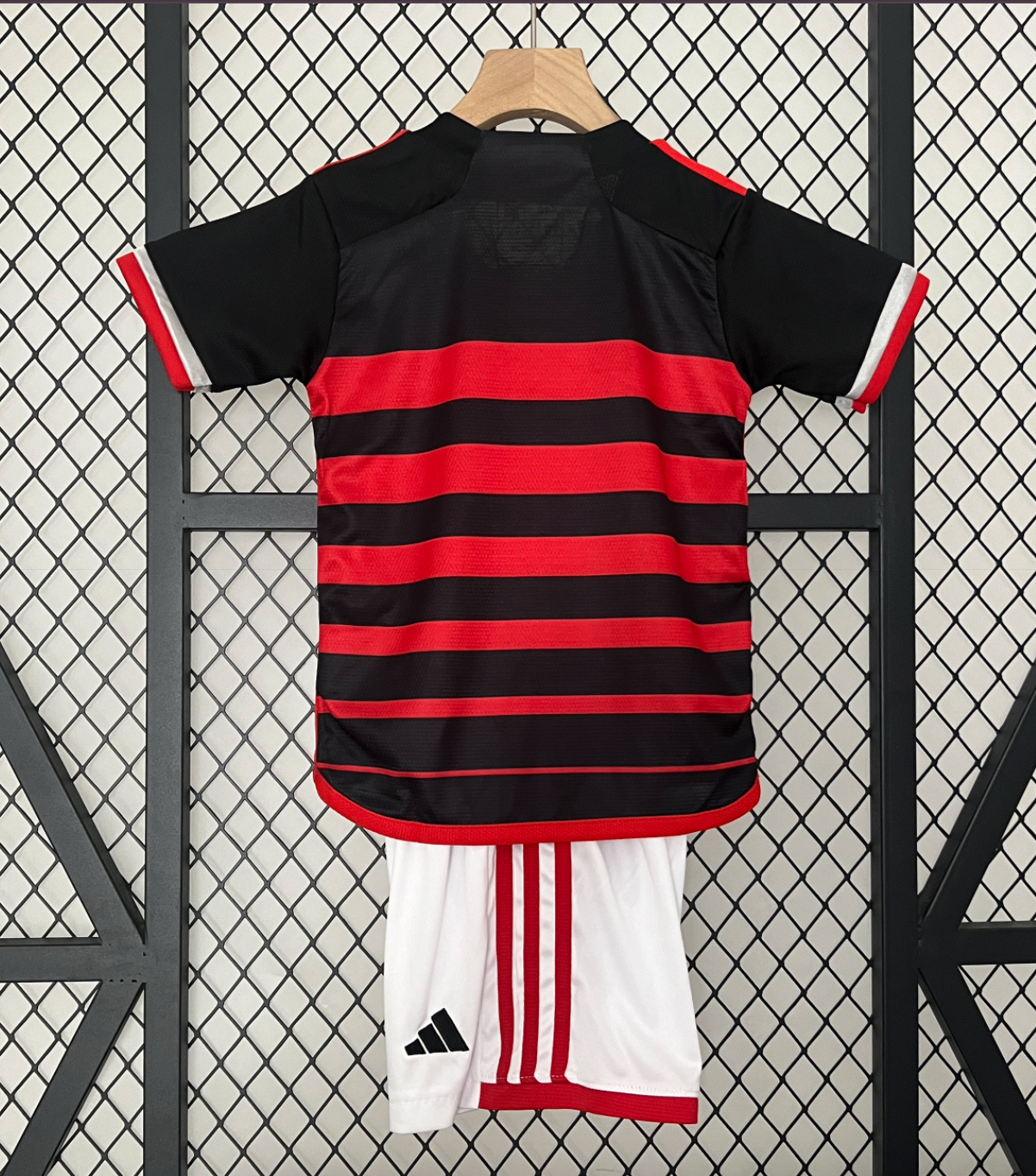 2024-25 Flamengo Home Kids Soccer Jersey