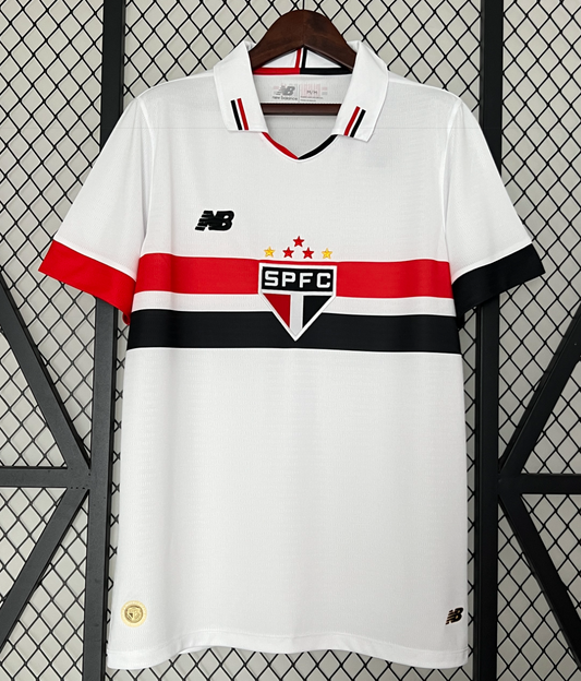 2024-25  Sao Paulo Home Soccer Jersey