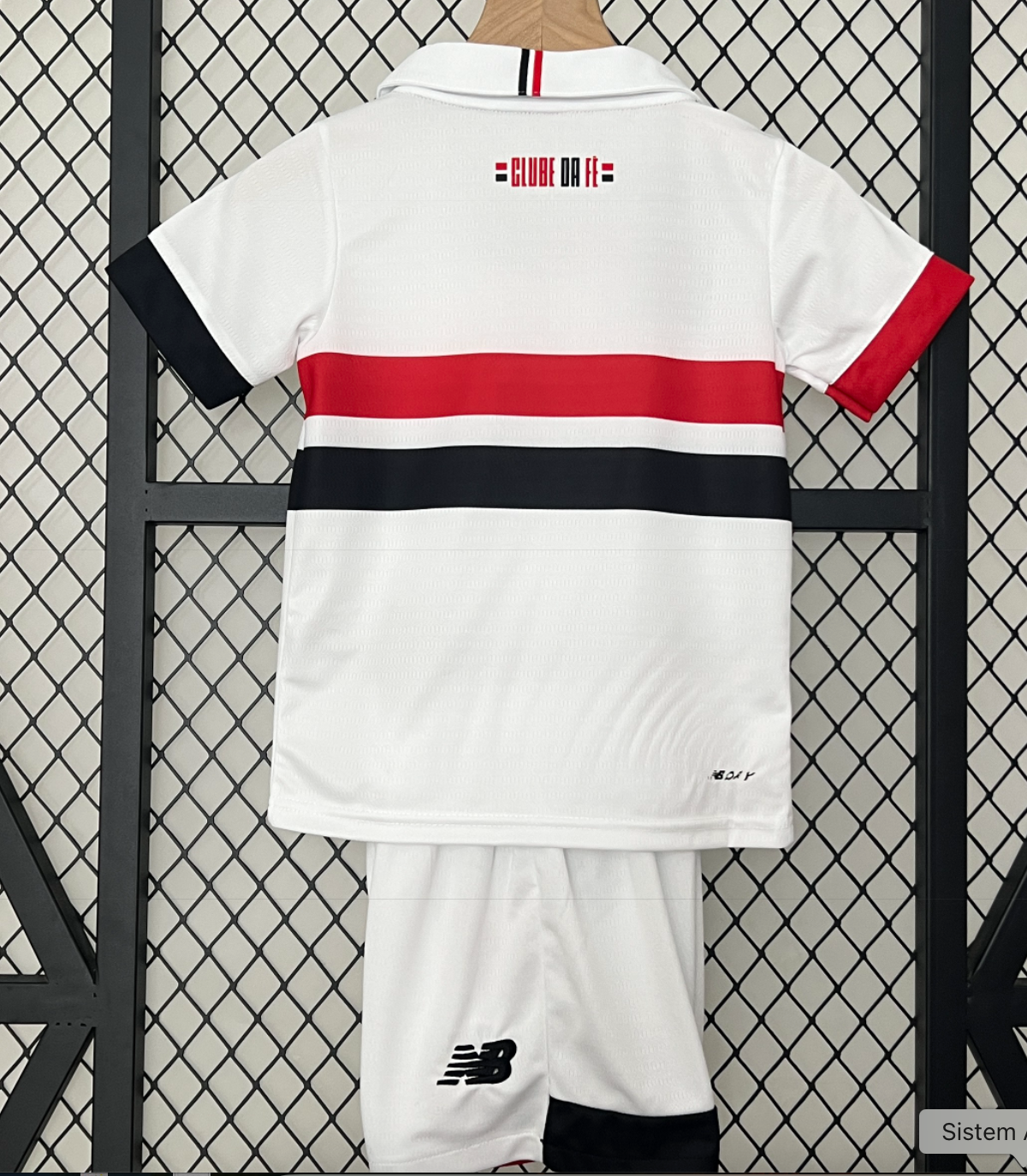 2024-25 Sao Paulo Home Kids Soccer Jersey