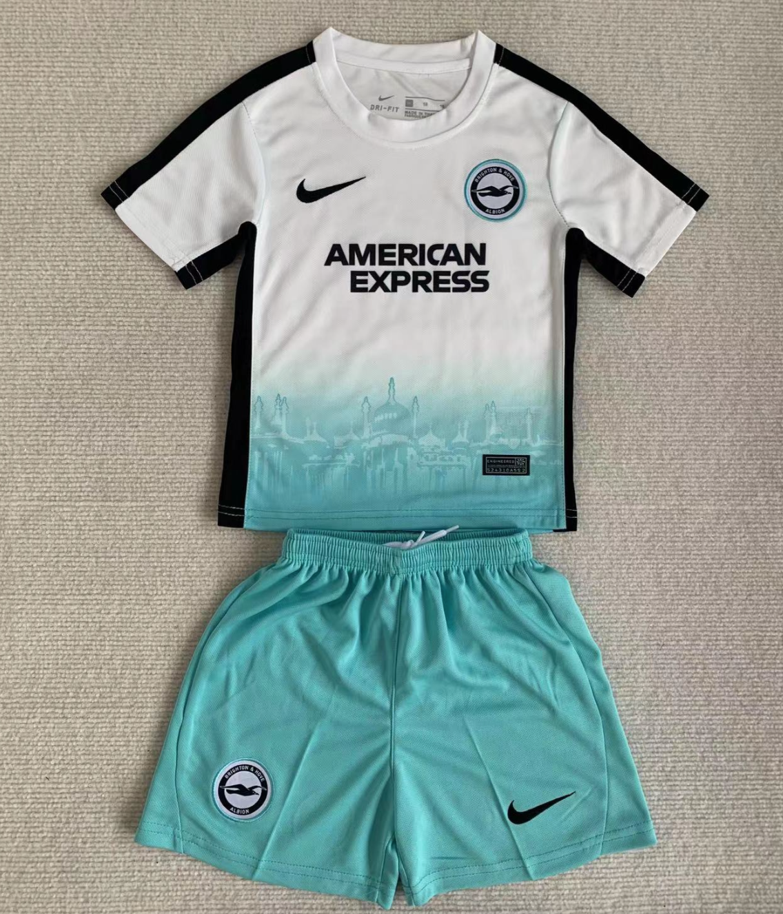 2024-25 Brighton Home Kids Soccer Jersey