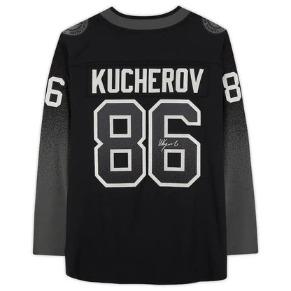 Camiseta negra Tampa Bay Lightning Nikita Kucherov para hombre