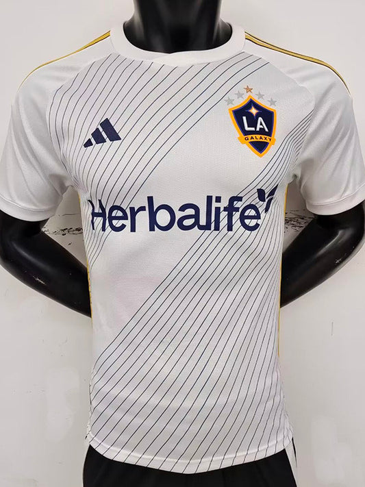 قميص كرة القدم LA Galaxy Home Player Version 2024-25