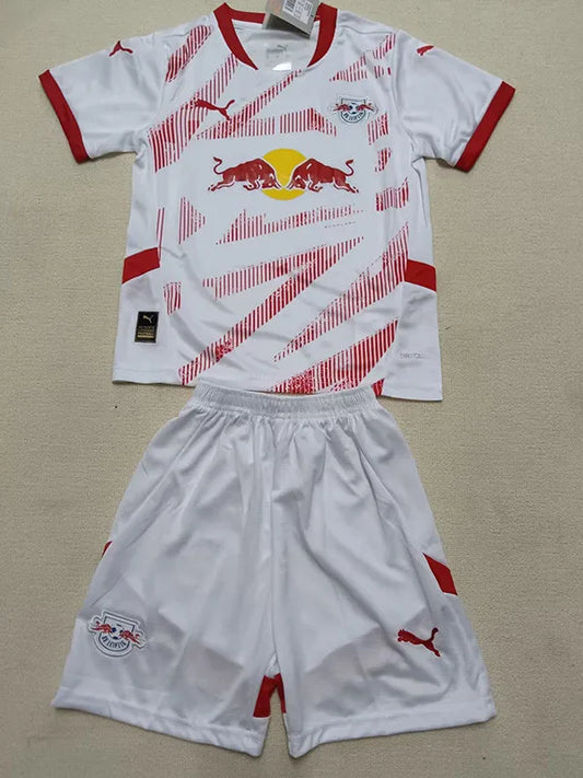 2024-25 RB Leipzig  Home Kids Soccer Jersey Suit