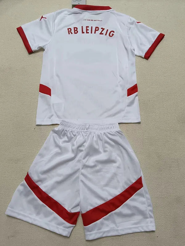 2024-25 RB Leipzig  Home Kids Soccer Jersey Suit