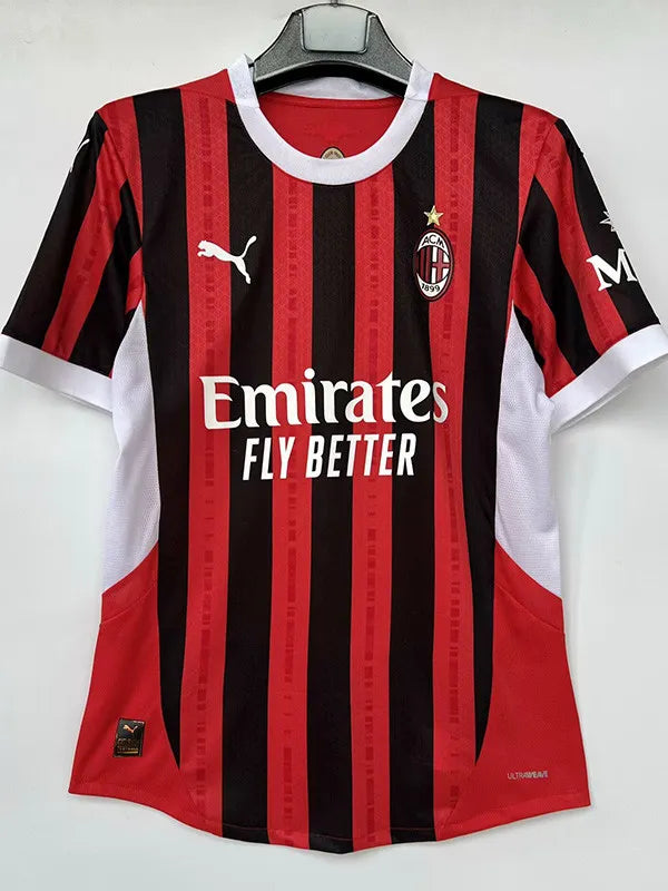 2024-25 AC Milan Home Player Version Soccer Jersey