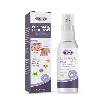 Spray hidratante natural para el cuidado del eczema, la psoriasis y la picazón EELHOE