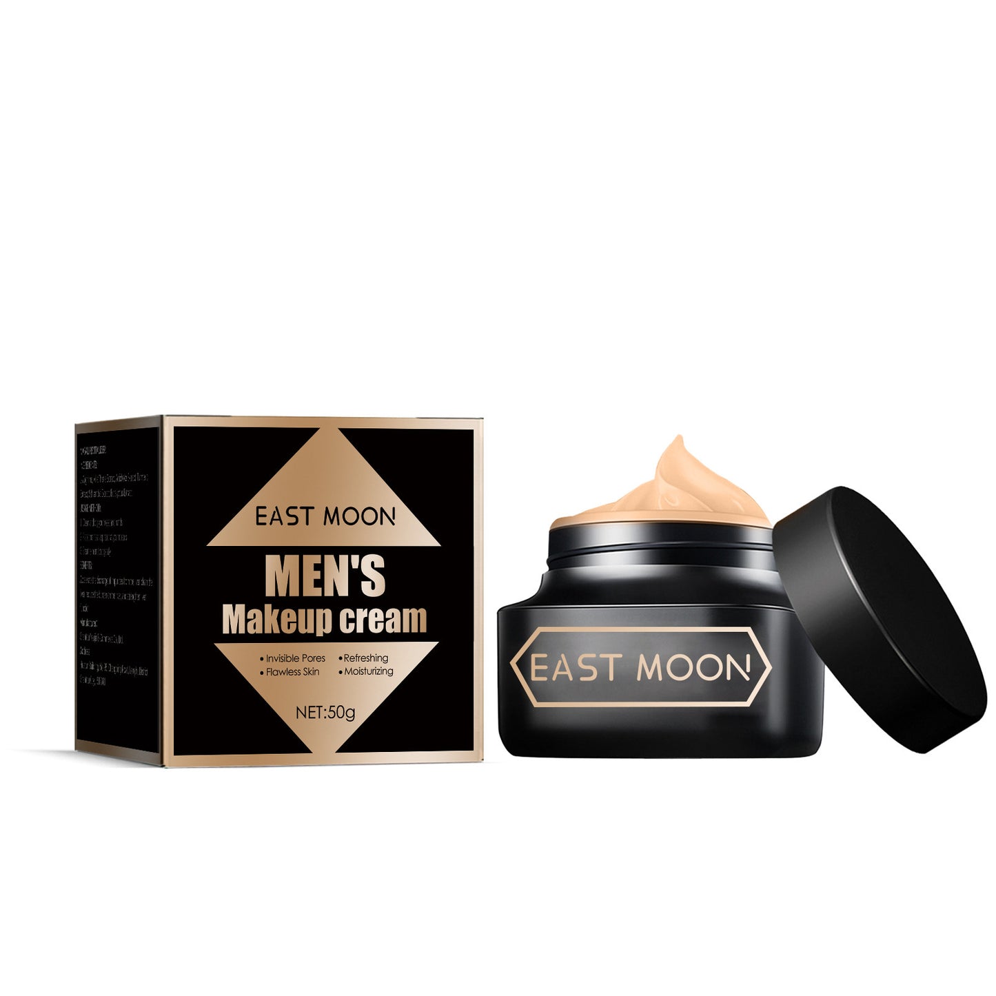 EAST MOON Men - Crema blanqueadora de piel y para cubrir cicatrices de acné