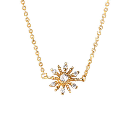 Snowflake Pendant Fashion Minority Design Simple