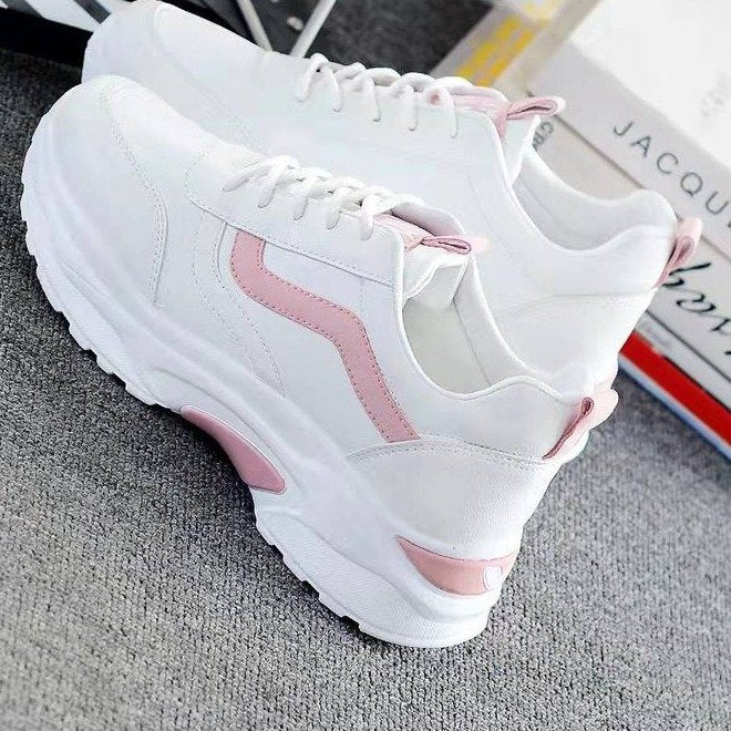 Mesh Breathable Thick Sole Korean Version Thick Sole Sneakers