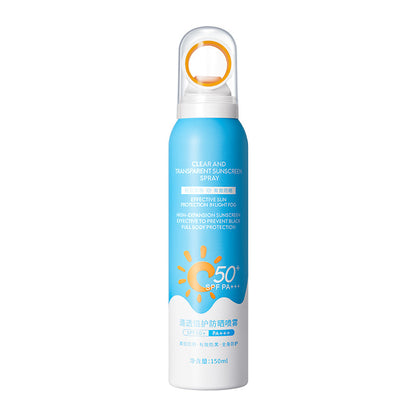 Spray protector solar blanqueador MOXIE GIRLZ con protección doble UVA/UVB para adultos y niños, 150 ml, FPS 50+