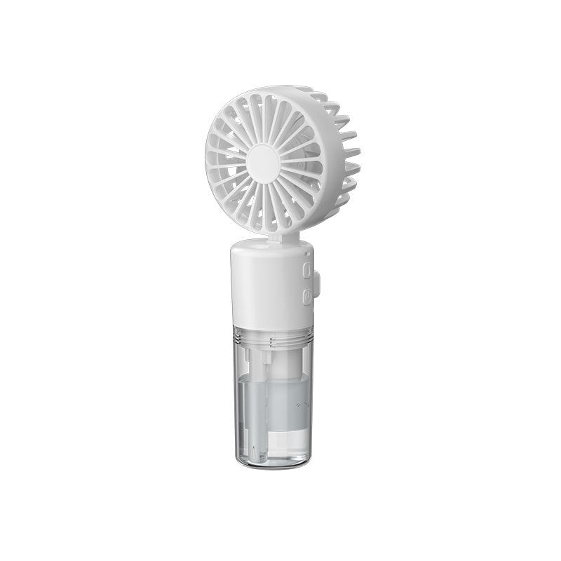 Ventilador rociador portátil de mano Ventilador rociador de agua de 4 velocidades Artefacto de enfriamiento de verano Carga USB Suministros de verano Mini ventilador para exteriores