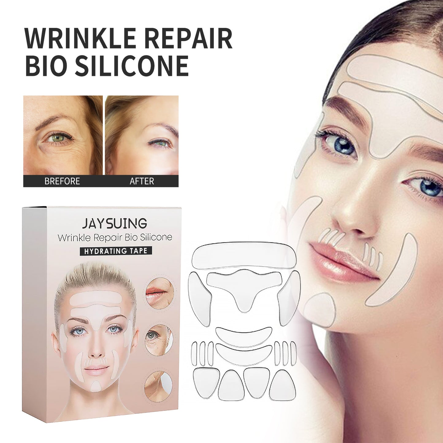 JAY SUING Anti-Wrinkle Face-Lifting Face Mask