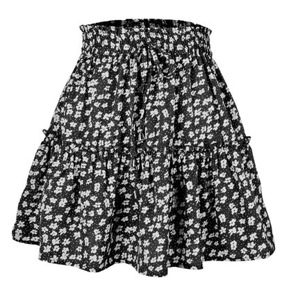 Women's High Waist Fashion Printed Small Floral