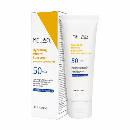 MELAO Neuronicotinamide Full Face Spray UV Resistant Refreshing Sensitive Skin SPF: 50+ Sunscreen 75 ml