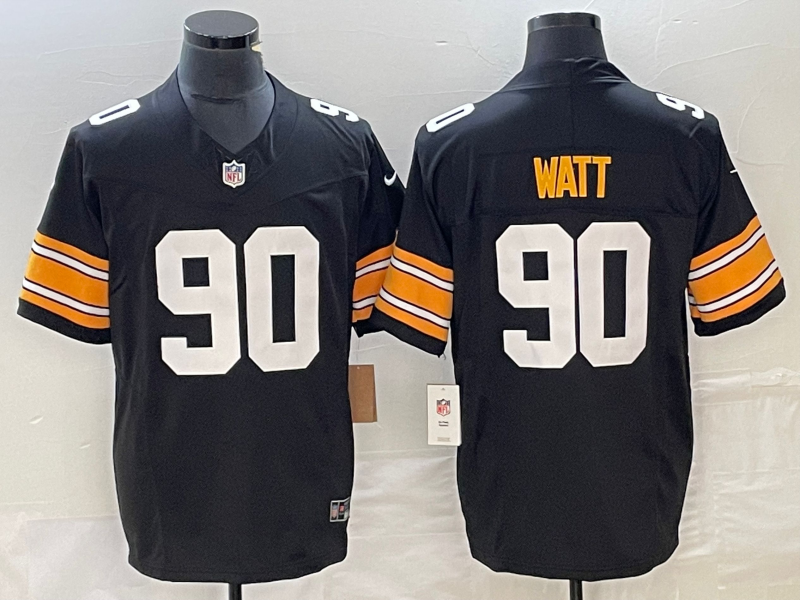 Pittsburgh Steelers American Football NFL Jersey - Watt, Wilson, Harris, Queen, Pickens, Fields, Trubisky, Pitzpatrick